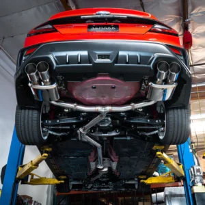 remark sports touring cat back exhaust – subaru wrx vb (stainless tips)