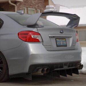 remark boso edition axleback muffler delete set – subaru wrx/sti va (burnt stainless tips)