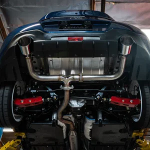 remark axleback muffler delete set – subaru brz/toyota gr86 (double wall stainless tips)