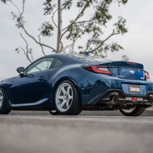 remark axleback muffler delete set – subaru brz/toyota gr86 (double wall stainless tips)