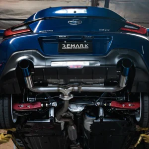 remark boso edition axleback muffler delete set – subaru brz/toyota gr86 (stainless tips)