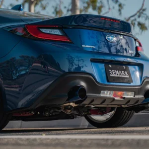 remark boso edition axleback muffler delete set – subaru brz/toyota gr86 (stainless tips)