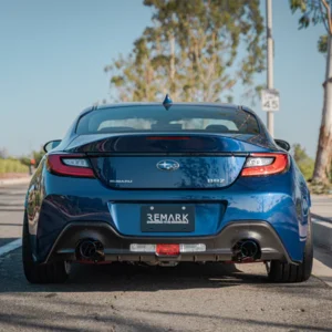 remark boso edition axleback muffler delete set – subaru brz/toyota gr86 (stainless tips)