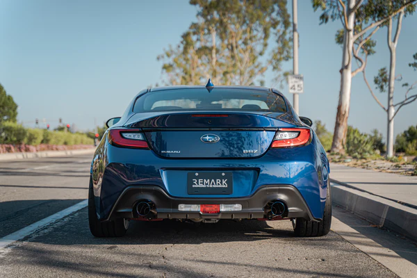 remark boso edition axleback muffler delete set – subaru brz/toyota gr86 (stainless tips)