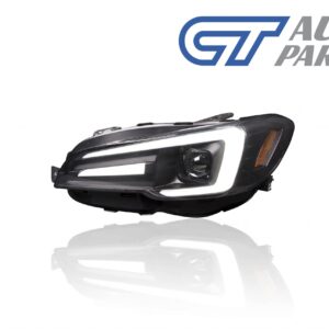 apex led drl dynamic blinker headlights for 18 21 subaru wrx sti v1 levorg