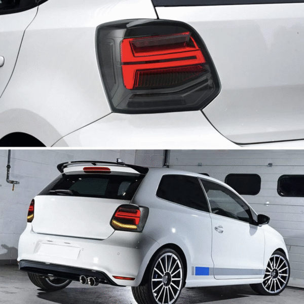 smoke 3d led sequential tail lights for 2009 2017 vw volkswagen polo mk5 taillights