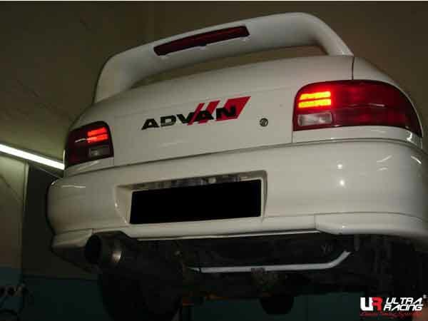 ultra racing rear lower bar – subaru forester sg 2002 2008/wrx sti gc8