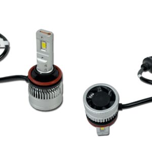 “enzo” 2x h11 h8 h9 h16 canbus led headlight bulbs hid conversion kit 10400lm 6500k