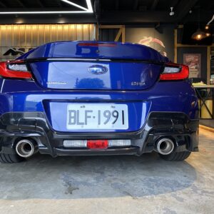 trd style rear lip for 2022+ toyota gr86 subaru brz zd8 zn8