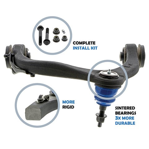 suspension control arm and ball joint assembly mevotech cms401293