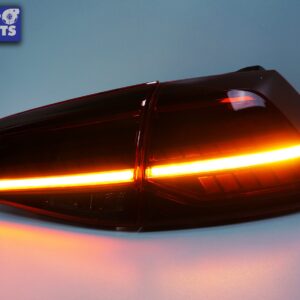 r style smoke full led dynamic tail lights for 2014 2018 vw golf 7 vii taillights