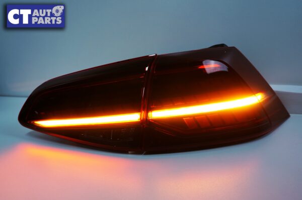 r style smoke full led dynamic tail lights for 2014 2018 vw golf 7 vii taillights