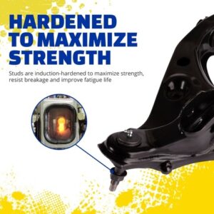 suspension control arm and ball joint assembly moog chassis rk623798