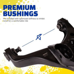 suspension control arm and ball joint assembly moog chassis rk623878