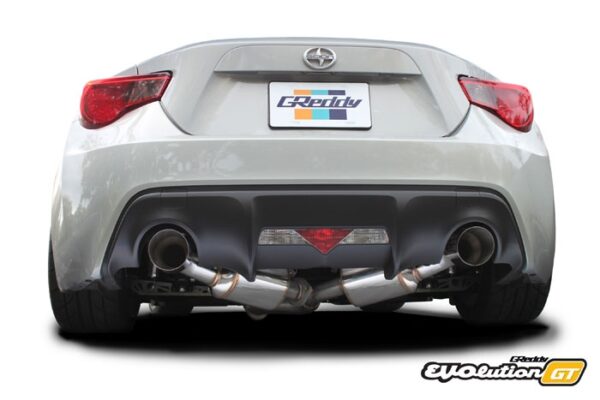trust greddy evolution gt cat back exhaust – subaru brz/toyota 86 2017 2021