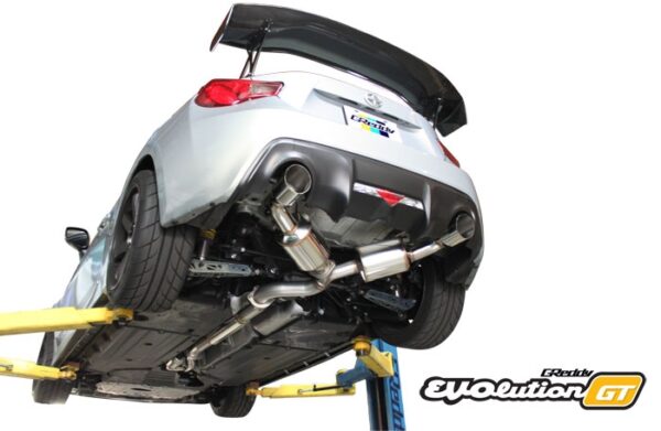 trust greddy evolution gt cat back exhaust – subaru brz/toyota 86 2017 2021
