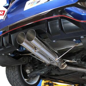 greddy dd r catback exhaust – honda civic fk8 type r (resonated)