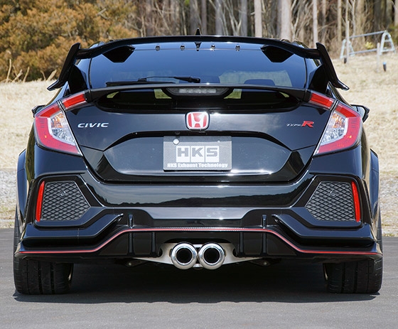 hks hi power spec l ii exhaust – honda civic fk8 type r