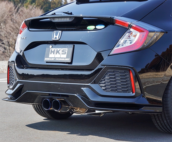 hks legamax premium exhaust – honda civic fk4 fk7 1.5l turbo rs hatch