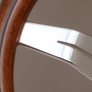 nardi deep corn steering wheel – 330mm mahogany wood