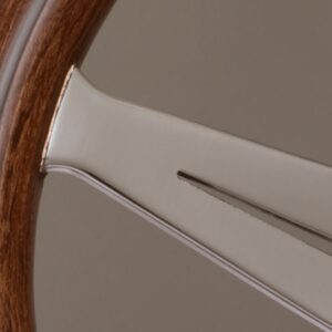 nardi deep corn steering wheel – 350mm mahogany wood