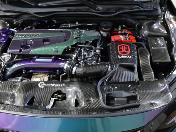 afe takeda momentum pro dry s cold air intake system – honda civic fk8 type r (carbon)
