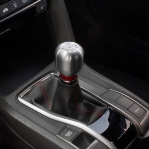 perrin performance weighted shift knob – honda civic fk8 type r (silver)