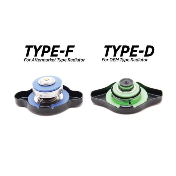 hybrid racing performance radiator cap – type f