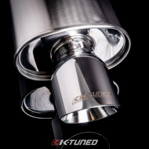 k tuned universal muffler – 3″ inlet (short)