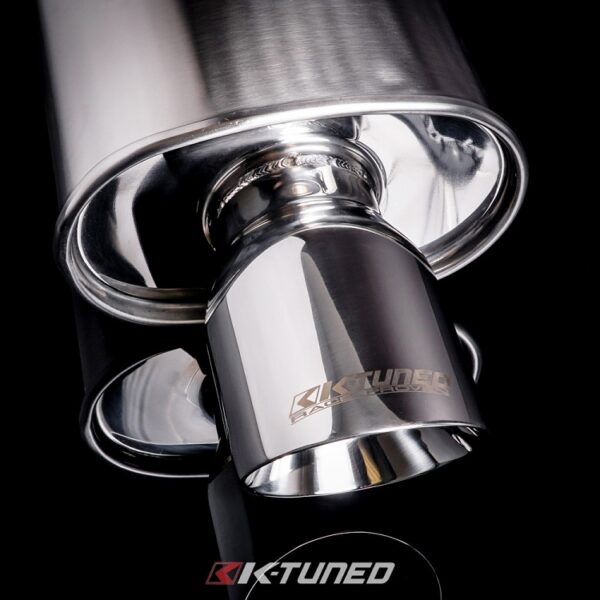 k tuned universal muffler – 3″ inlet (short)