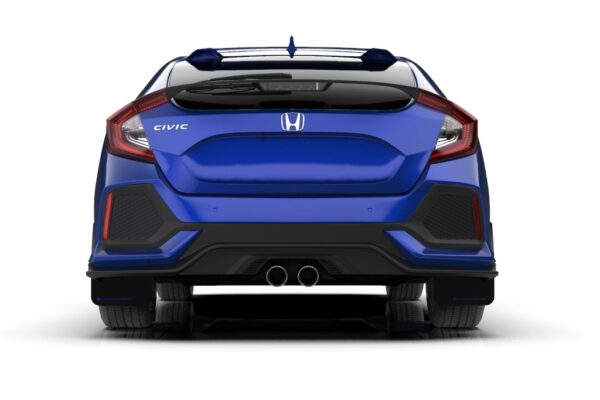 rally armor mud flaps – honda civic hatch fk4 fk7 (black/blue)