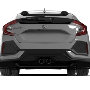 rally armor mud flaps – honda civic hatch fk4 fk7 (black/grey)