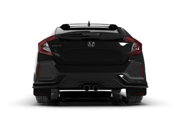 rally armor mud flaps – honda civic hatch fk4 fk7 (black/red)