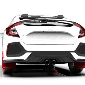 rally armor mud flaps – honda civic hatch fk4 fk7 (red/white)