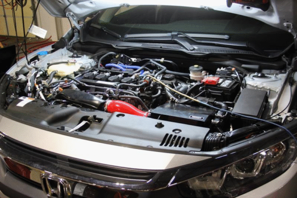 mishimoto performance intake – honda civic fk4 fk7 1.5l turbo (black)