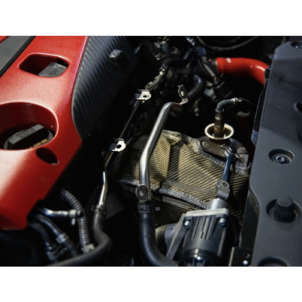 mishimoto turbo blanket – honda civic fk8 type r