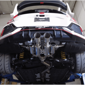 mxp comp rs cat back exhaust – honda civic fk8 type r
