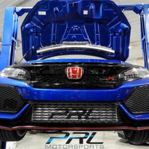 prl motorsports billet intercooler upgrade – honda civic fk8 type r (black)