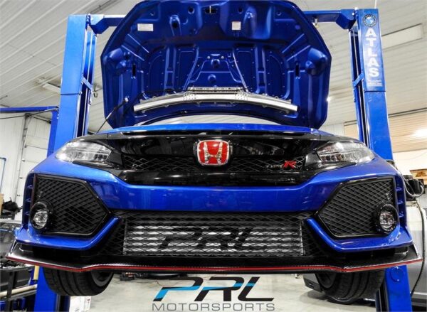 prl motorsports billet intercooler upgrade – honda civic fk8 type r (black)