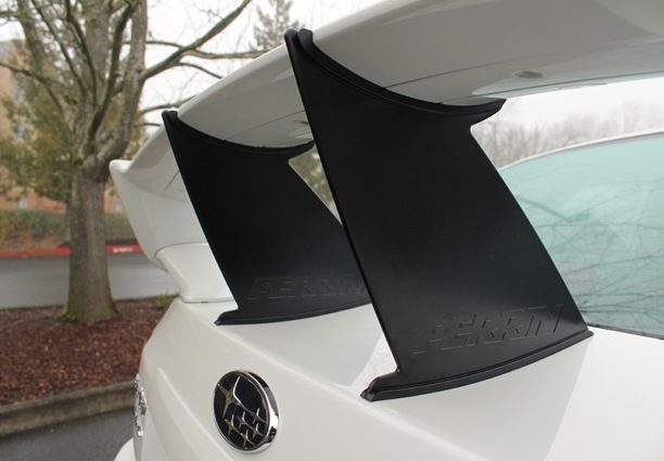 perrin wing stabiliser – subaru 2004 2007 wrx sti