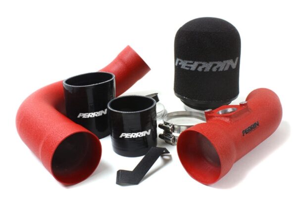 perrin cold air intake – fits subaru wrx/sti 2002 2007 (red)