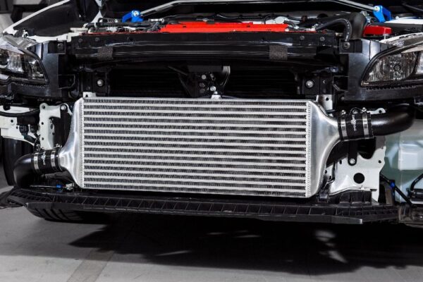 process west front mount intercooler kit – subaru sti va (silver)