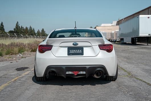 remark r1 cat back exhaust – subaru brz/toyota 86 (titanium tip)