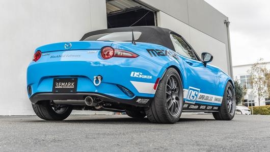 remark cat back exhaust – mazda mx 5 nd manual (stainless tip)