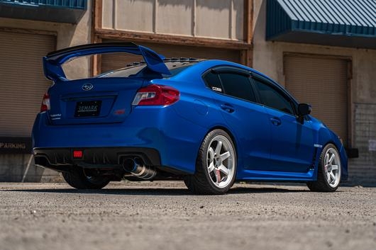 remark r1 cat back exhaust – subaru va wrx/sti (titanium tip)