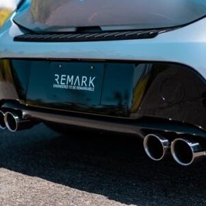 remark cat back exhaust – toyota corolla hatch e210 (quad exit, stainless tips)