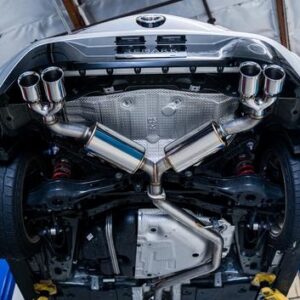 remark cat back exhaust – toyota corolla hatch e210 (quad exit, stainless tips)