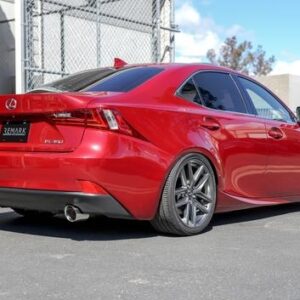 remark axleback muffler delete set – lexus is 2014 2016 (double wall stainless tips)