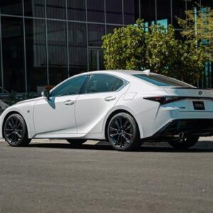 remark axleback muffler delete set – lexus is 2021+ (single wall burnt tips)