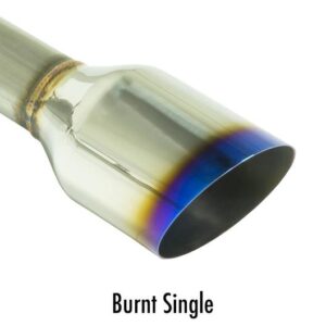 remark axleback muffler delete set – lexus is 2014 2016 (single wall burnt tips)